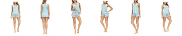 Jammie's By Hip Style Women's Tank with Ruffle Short Set